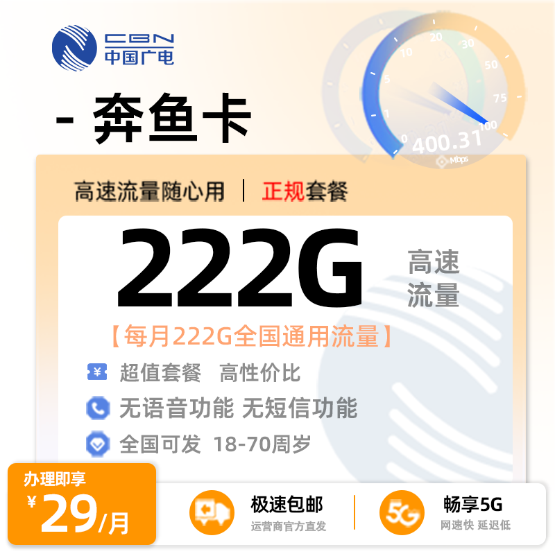 广电奔鱼卡